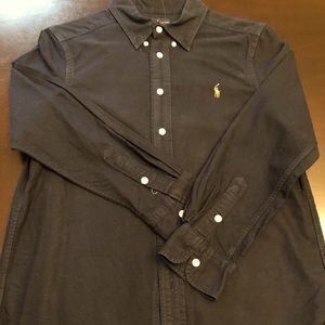 Boy’s Navy Blue Ralph Lauren Button-down shirt,